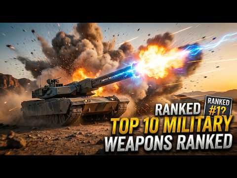 Top 10 Military Weapons Ranked | Military Technology