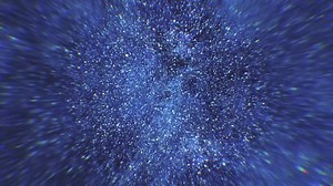Abstract blue glitter explosion Free Stock Video Footage