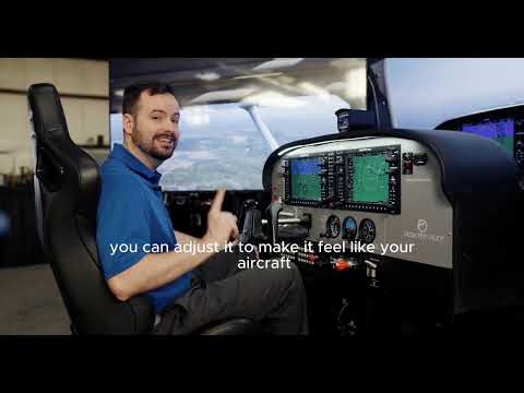 How a Trim Wheel & Fuel Tank Selector Work | Inside the Desktop Pilot Full Flight Simulator