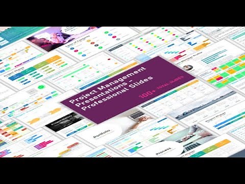 Project Management Presentations - 100+ Professional Slides | PowerPoint Template