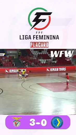 1.4K views · 439 reactions | @modalidadesslb recebeu e bateu o @gcrnunalvaresfutsal por 3-0, na 8J de Liga Feminina Placard. Com dois golos de @janicesilva08 e um de @mariapereiira07 o Benfica agora lidera isolado. Fiquem com os golos da partida. Powered by FPF. #futsalfeminino #ligaplacardfeminina #golos #womensfutsalworld | Womensfutsalworld | Facebook