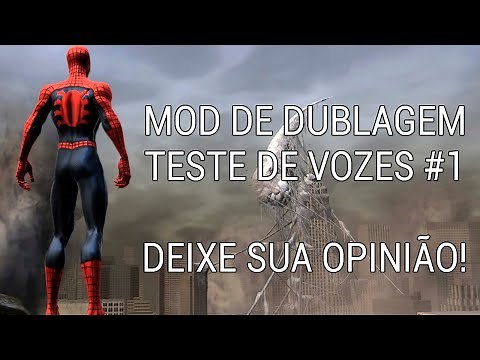 Spider Man Web of Shadows - MOD DE DUBLAGEM (TESTE DE VOZES 1)