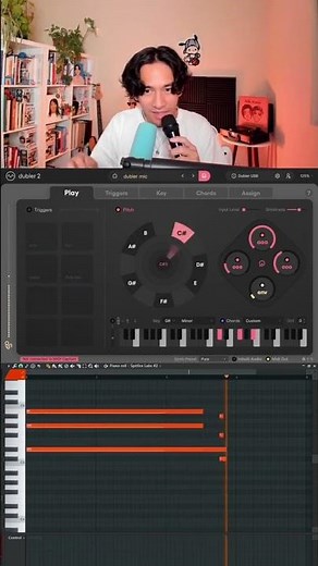 Turn your voice into any instrument with Dubler 2 🎤 featuring ‪@ElmerAbapo‬ 🎩 #flstudio