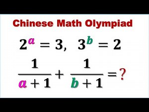 Exponential Equations | Chinese Junior Math Olympiad