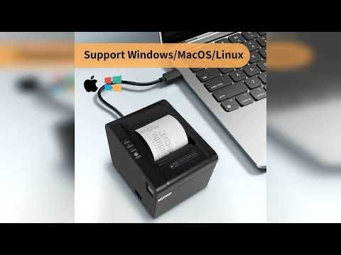 Review: Rongta POS Receipt Printer, 80mm Thermal Printer, ESC/POS, Restaurant Kitchen Printer ...