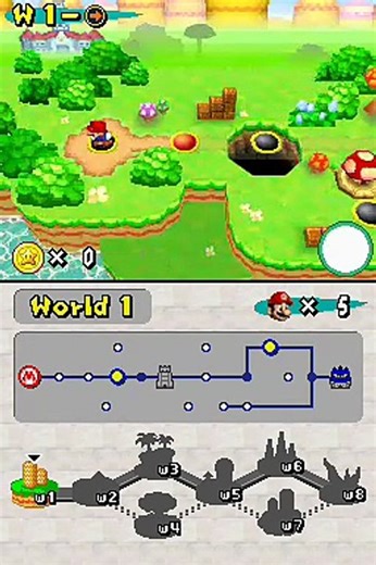 New Super Mario Bros. online multiplayer - nds