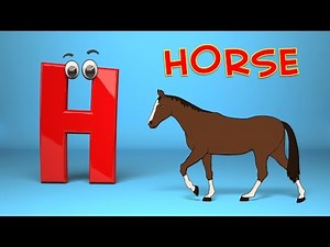 Phonics Letter- H song | Learning Videos For Kids | Nursery Rhymes For Babies
