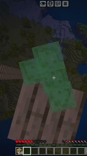 (WAIT FOR IT) FUNNY SLIME BLOCK CLUTCH FAIL #shorts #minecraft #edit #fail #funny #funnyclips