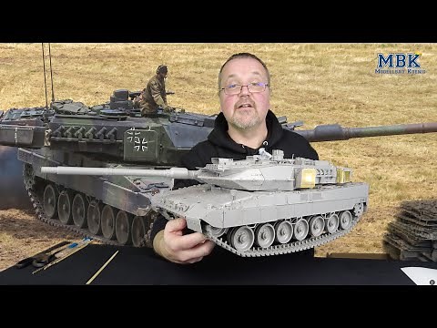 MBK unboxing SPECIAL - 1:16 Leopard 2 A7V (Das Werk DW16024)