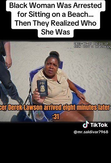 Black Woman Was Arrested for Sitting on a Beach… Then They Realized Who She Was