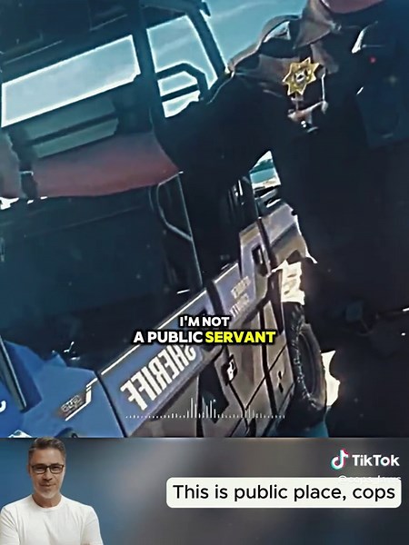 Tyrant cops CHARGE man with trespassing in public place Part 2 👮😡 #cops #copsoftiktok #police #fyp