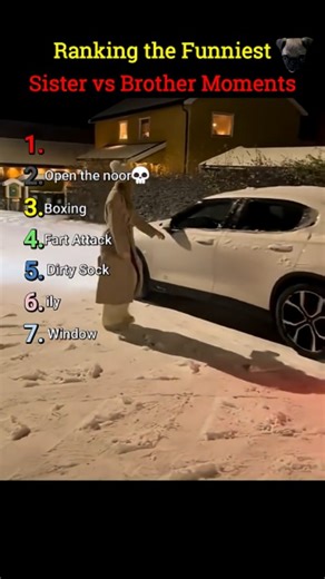 ranking_like_it | “Ranking the funniest Sister vs Brother moments ever! 😂🔥 From petty fights to legendary comebacks — this duo creates chaos like no one... | Instagram