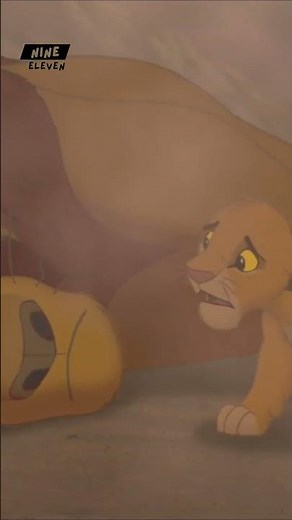 The Saddest Disney Moment | Simba Loses Mufasa #Shorts
