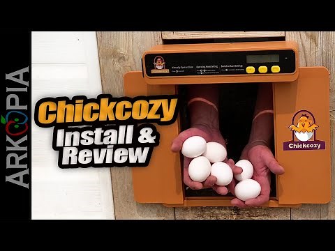 Chickcozy Automatic Chicken Door - Full Install, Overview, & Review. 10 out of 10