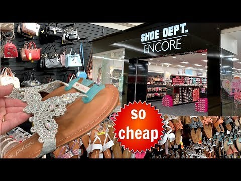 SHOE DEPT. ENCORE SHOE SHOPPING!!! *SUMMER 2019* CLEARANCE SANDALS + HANDBAGS!!!