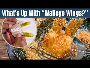 How to Make Walleye Wings! - Walleye Catch & Cook