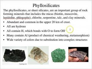 Phyllosilicates