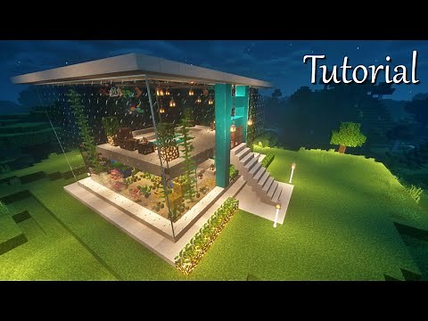 【超簡単】おしゃれ水槽・水族館なお家の作り方【マインクラフト建築】アクアリウム