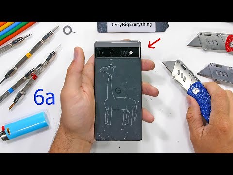 Google Pixel 6A Durability Test! - I can feel it...