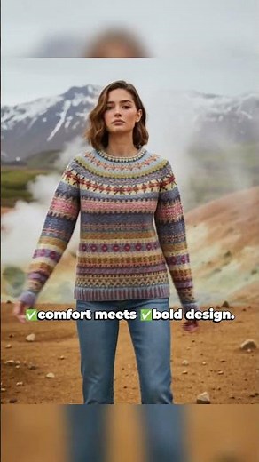 Fair Isle sweater Are on Sale. Enjoy amazing discounts: 15% off 2 items, 30% off 3, 50% off 4