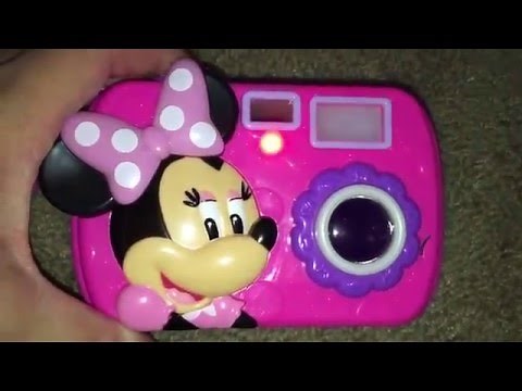 Disney Minnie Mouse Say Cheese Toy Camera (Video for Parents)