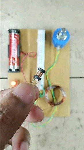 Capacitor & Inductor Tester. #experiment #electic #electric #diy #diyprojects #led #multimeter