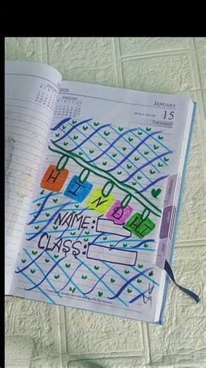 Hindi frant page design idea #shorts