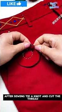 Got a Hole in Your Clothes? Fix It With This Simple Stitch. #fashiontips #sewingtips #styletips