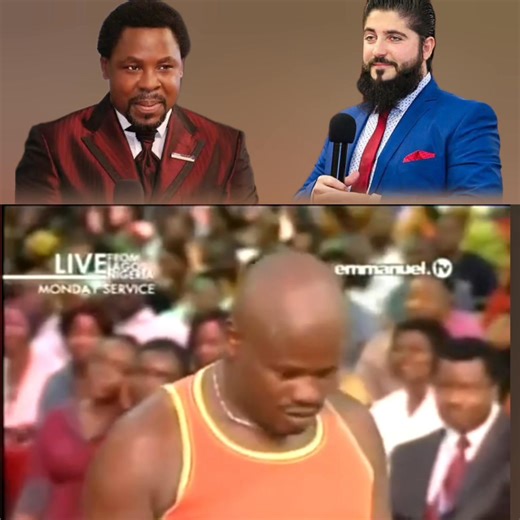 Wiseman Harry and Prophet TB Joshua. #TBJoshua #TBJoshuaLegacy | Apostle Richard Emekagbor
