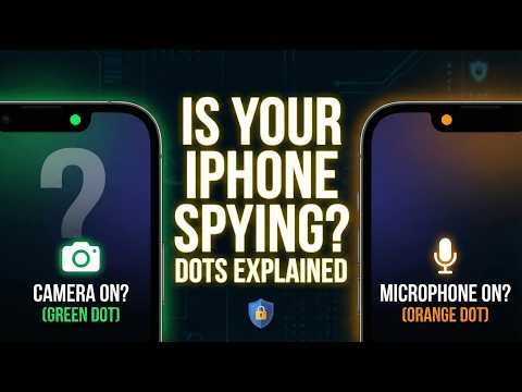Green Or Orange Dot On iPhone? What It Means + How To See App Is Using Your Mic/Camera (iOS Privacy)