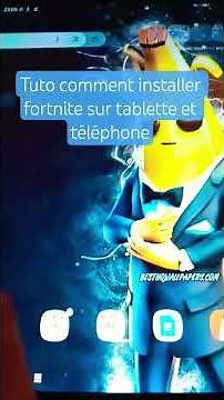 #fortnite #banane #roblox tuto comment installer fortnite sur Android 🍌🍌🍌🍌🍌