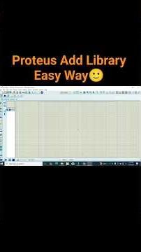 Proteus Add Library Easy Way