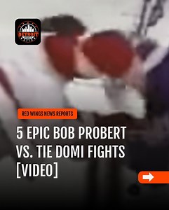 5 Epic Bob Probert vs. Tie Domi fights [Video]