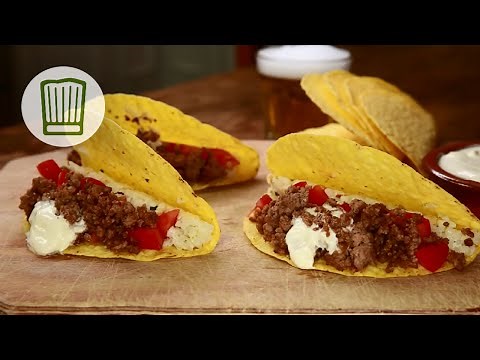 Mais-Tacos mit Kokos-Limettenreis und Hackfleisch Rezept #chefkoch