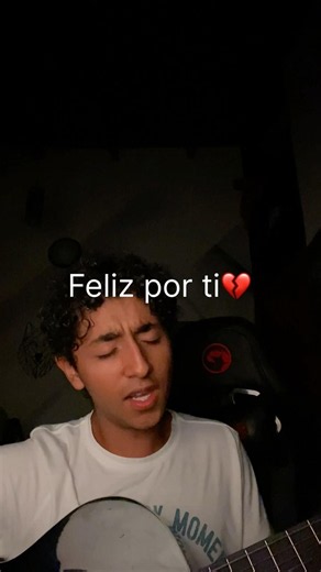 Cuando quieres estar feliz por alguien… pero no puedes #Lasso#FelizPorTi#LatinPop#singer #MusicCover