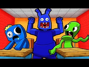 Rainbow Friends TRAPPED in MO'S ACADEMY! (Roblox)