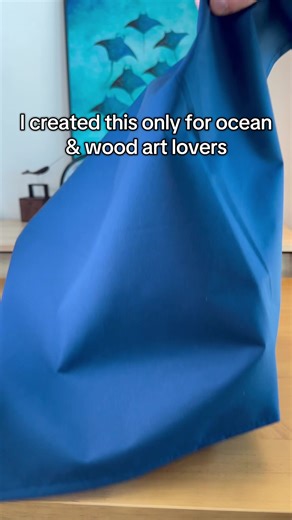 Handcrafted Wooden Automaton for Ocean Lovers