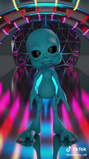 the Little Grey #foryou #3d #club #viral #animation #fyp