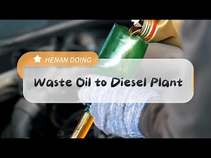 Make Diesel Fuel From Waste Engine Oil /Motor Oil/Pyrolysis Oil From Distillation Plant