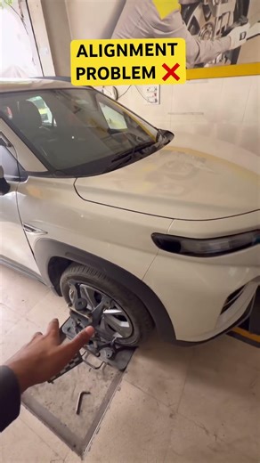 Wheel Alignment Kharab? Ye Signs Ignore Mat Karo 😳 #cardriving #cartips #wheel #shorts