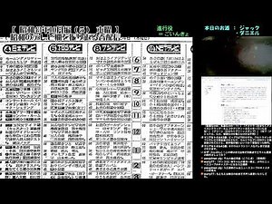 【昭和43年10月編（５）木曜】昭和のテレビ欄を眺める生配信