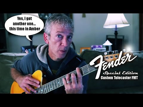 Fender Special Edition Custom Telecaster FMT in amber - Shh... It's a secret...