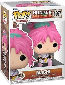 Funko POP! Animation: Hunter X Hunter - Machi Komacine - Hunter X Hunter (HXH) - Collectable Vinyl Figure - Gift Idea - Official Merchandise - for Kids & Adults - Anime Fans