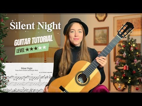 Silent Night | Guitar Tutorial with Tabs/Score