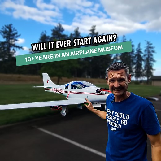 Legendary 250mph Museum Airplane: The Epic Start-Up Challenge! | Jimmys World