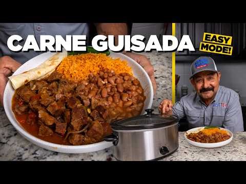 The EASIEST CARNE GUISADA Recipe: How to cook this DELICIOUS Mexican Restaurant Recipe PERFECTLY!