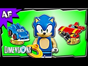 Lego Dimensions SONIC the Hedgehog Level Pack 71244 Stop Motion Build Review