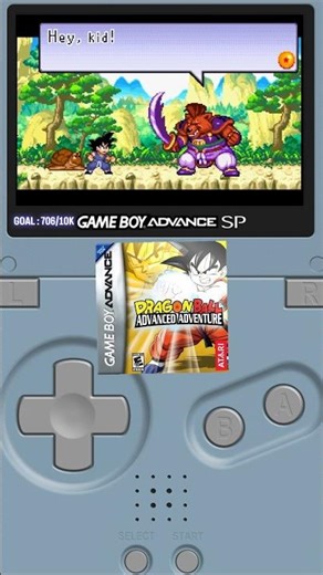 💥 1st BOSS Fight - Dragon Ball Advanced Adventure #shorts #dragonball #gba #emulator #goku