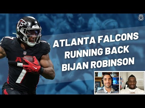 Atlanta Falcons RB Bijan Robinson INTERVIEW | Blogging The Boys