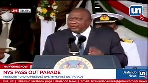 President Uhuru Kenyatta : The @NYS_Ke Parade is the best parade I have ever seen in my entire life . WATCH LIVE > https://youtu.be/XPqjAU7cyIo . . . #NYSPassOutParade2021 | Uzalendo News